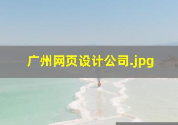 广州网页设计公司